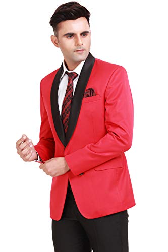 Solid single breasted party men's clearance blazer